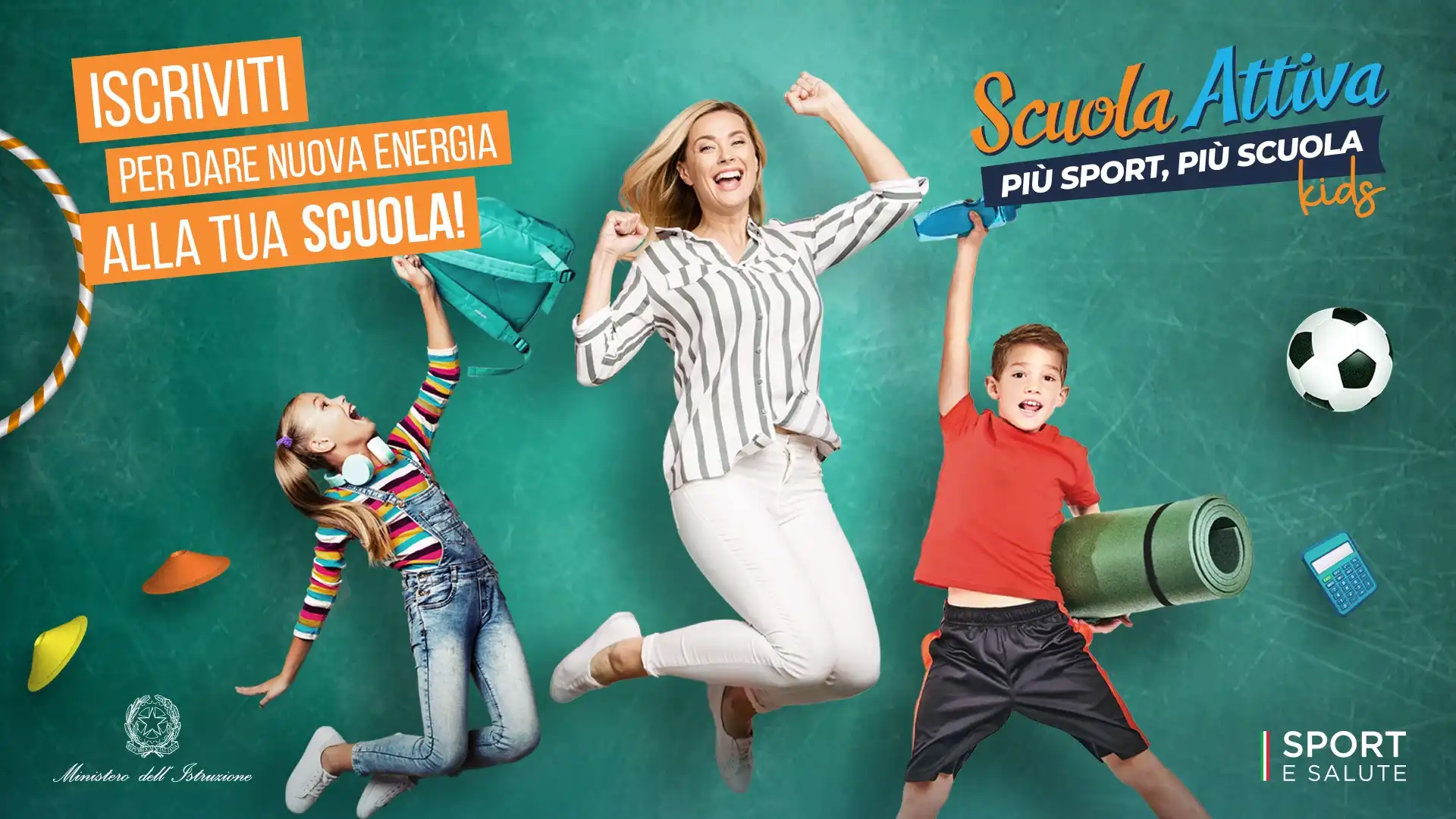 Riparte il progetto "Scuola e salute" promosso da Sport e Salute